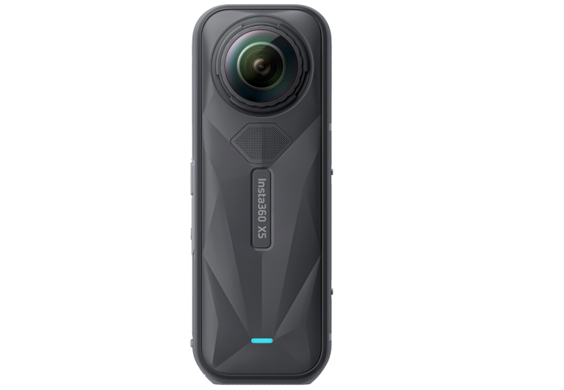 Insta360 X3 action camera with dual lenses for immersive outdoor photography and video.