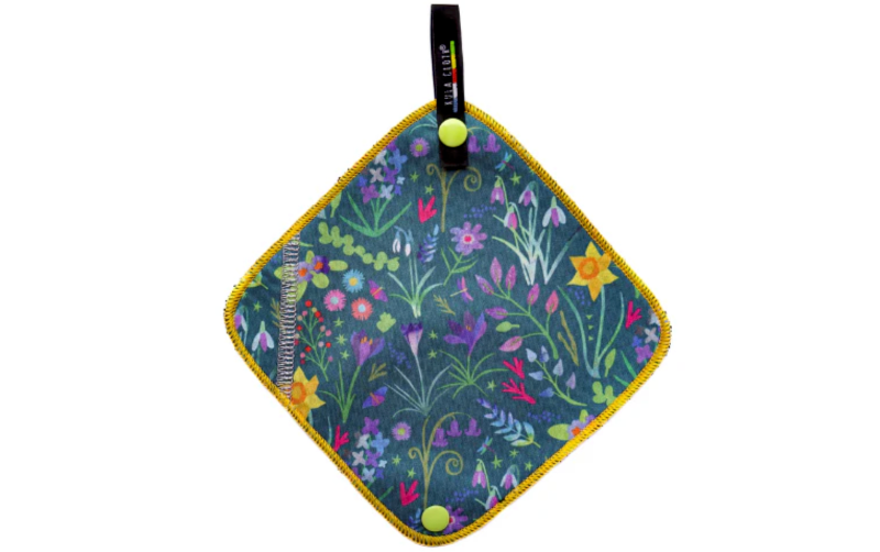 a flat lay of a kula cloth as a gift for hikers in 2025