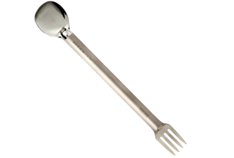 Titanium Fork-N-Spoon by Vargo Outdoors stock image for gift guide