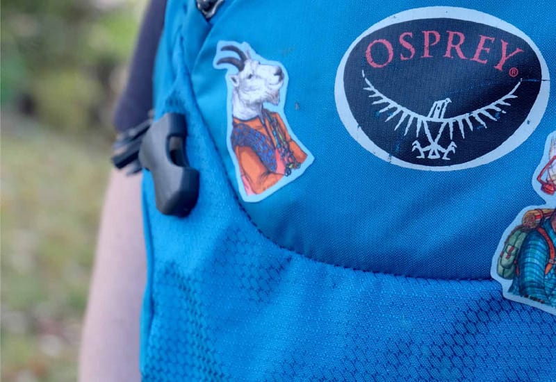 No So Patches decorative gear repair patch made by a woman-founded outdoor brand.