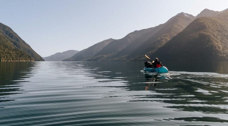 Assorted hiking and backpacking gear from women-led outdoor brands displayed together.
