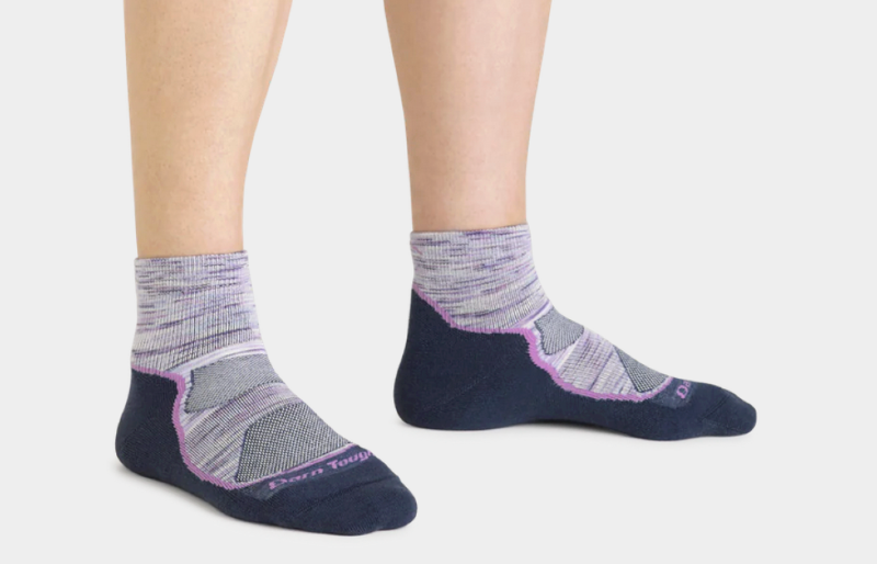 darn tough light hiker quarter hiking sock stock image for best socks of 2026 guide