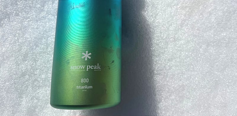 Gear Review: Recycled Titanium Aurora Bottle By Snow Peak