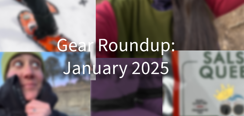 a collage of the best hiking gear of january 2025 for the southwest hikes gear roundup which features great picks